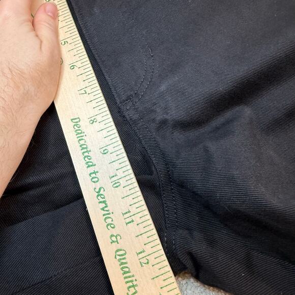 Quince NWT Organic Stretch Cotton Twill Barrel Pants Jeans Sz 8 Black Stretch - Picture 11 of 12